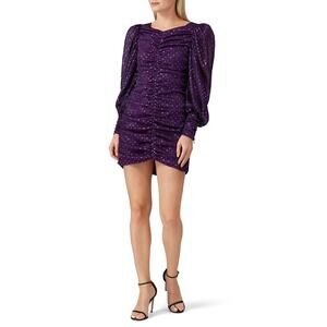 For Love and Lemons La Villette‎ Mini Dress in Purple Size Medium